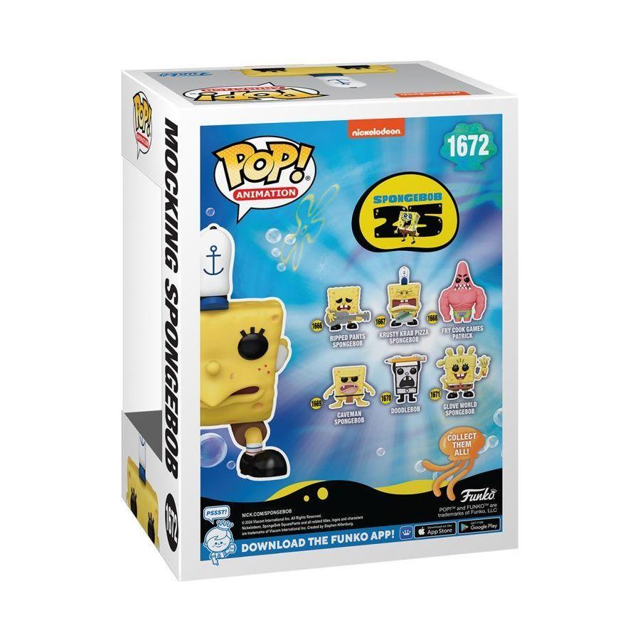 
                  
                    Spongebob: 25th Anniversary - Mocking Spongebob US Exclusive Pop! Vinyl [RS]-IKON-ProHobbies
                  
                