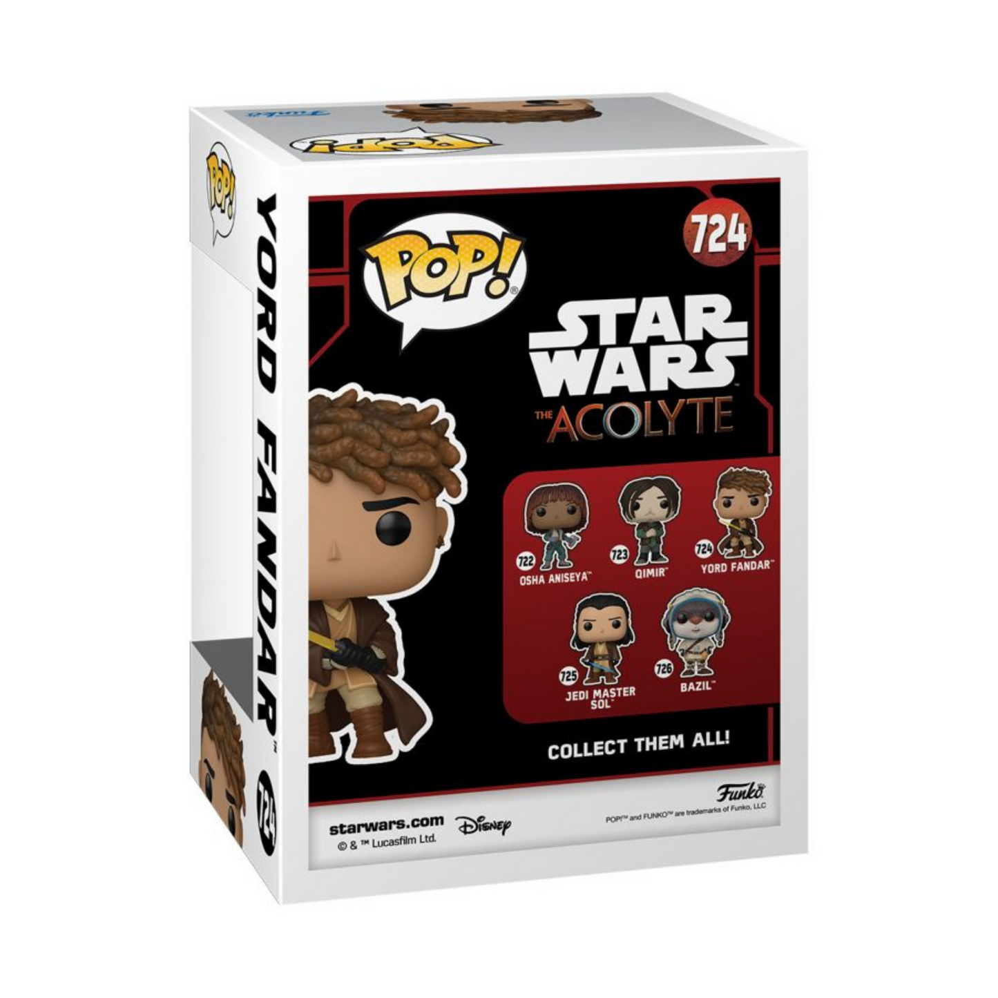 
                  
                    Star Wars The Acolyte - Yord Fandar Pop! Vinyl Figure
                  
                