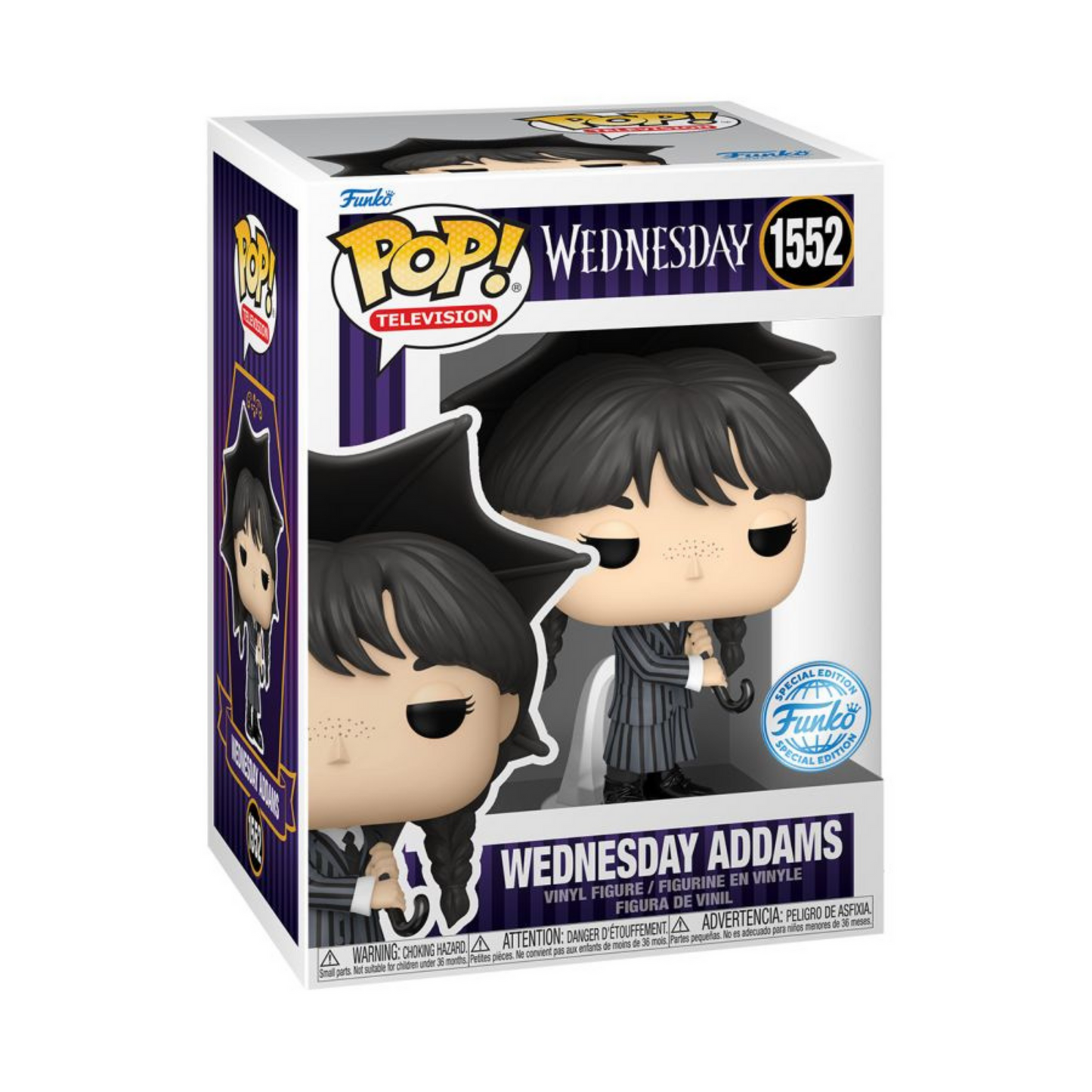 
                  
                    Wednesday (2022) - Wednesday with Umbrella Pop! Vinyl Figure
                  
                
