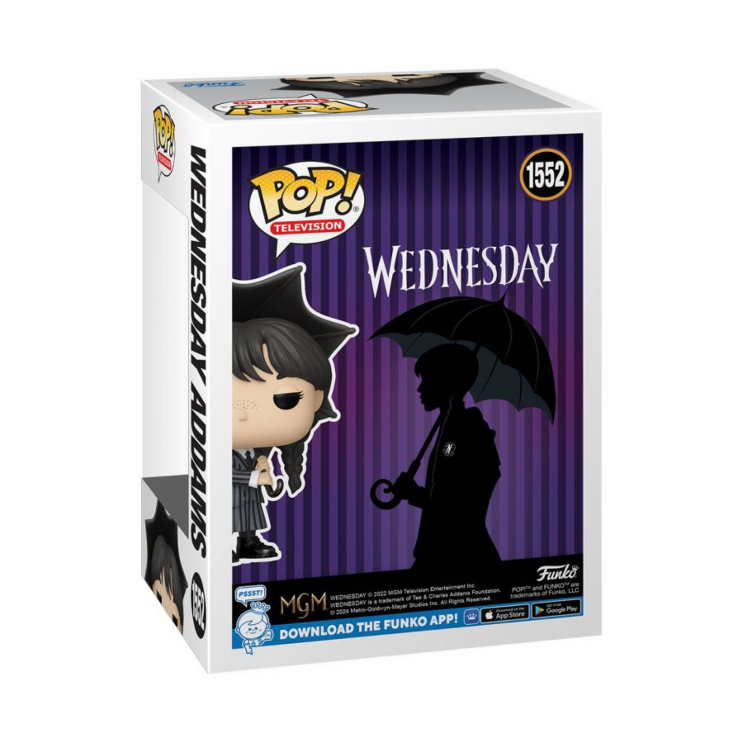 
                  
                    Wednesday (2022) - Wednesday with Umbrella Pop! Vinyl Figure
                  
                