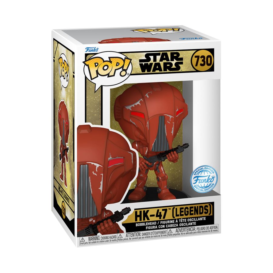 
                  
                    Star Wars: Gaming Greats - HK-47 US Exclusive Pop! Vinyl [RS]
                  
                