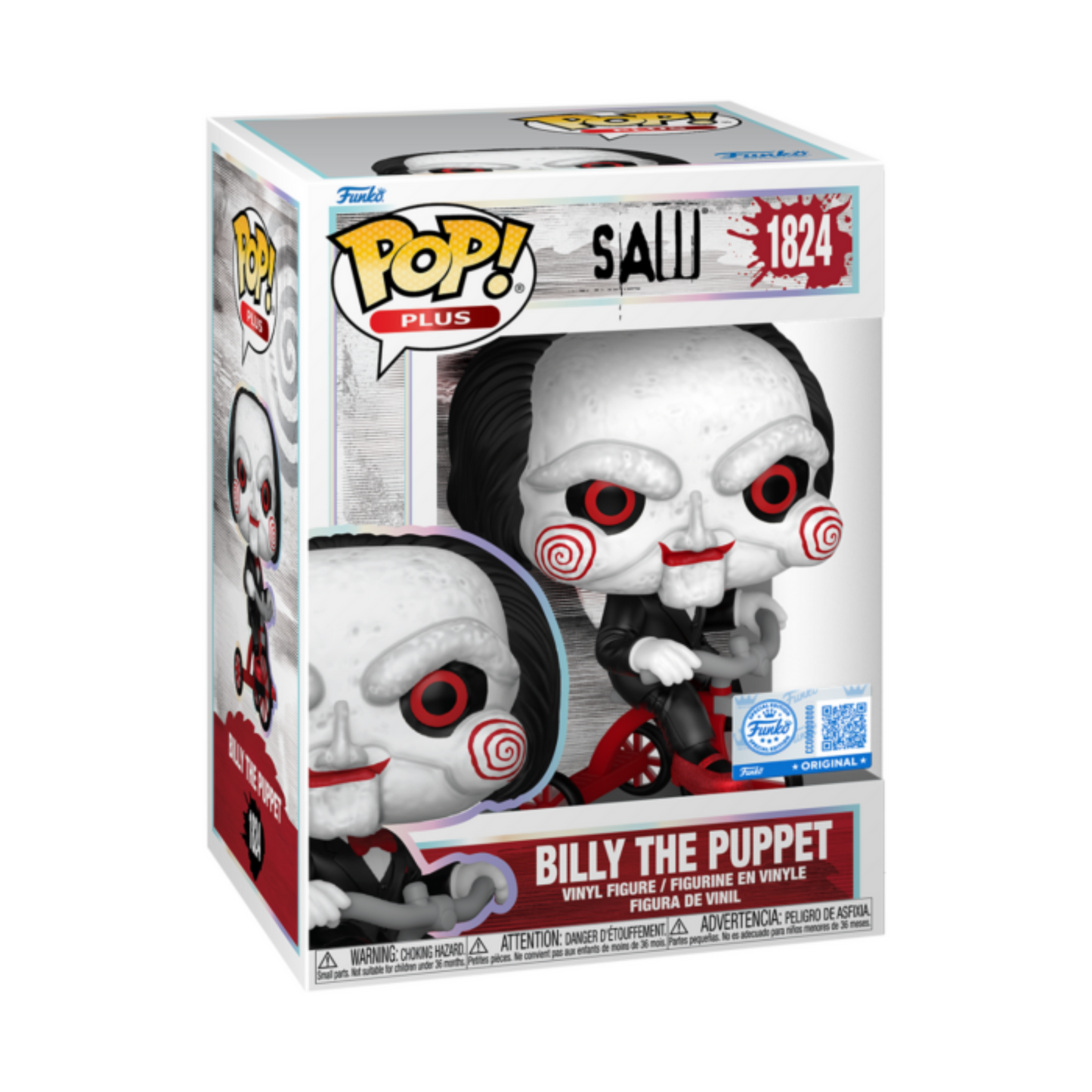 
                  
                    Saw - Billy on Tricycle 10th Anniversary Pop! Plus Vinyl Figure
                  
                
