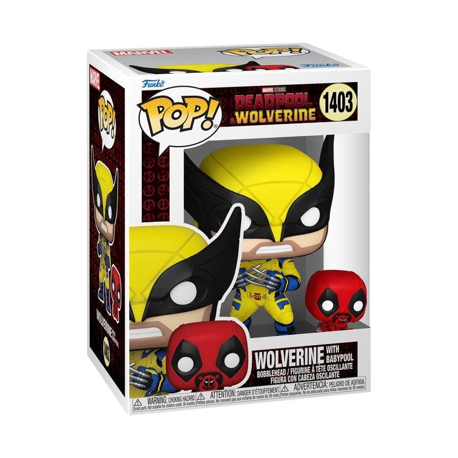 Deadpool & Wolverine - Wolverine with Babypool Pop! Vinyl-Collectible figure-Funko-ProHobbies