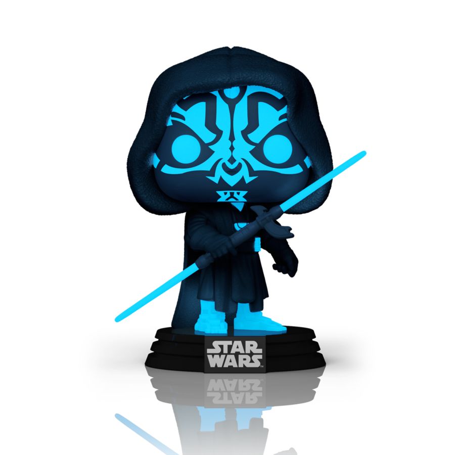 
                  
                    Star Wars: Darkside - Darth Maul (Hologram) US Exclusive Glow Pop! Vinyl [RS]
                  
                