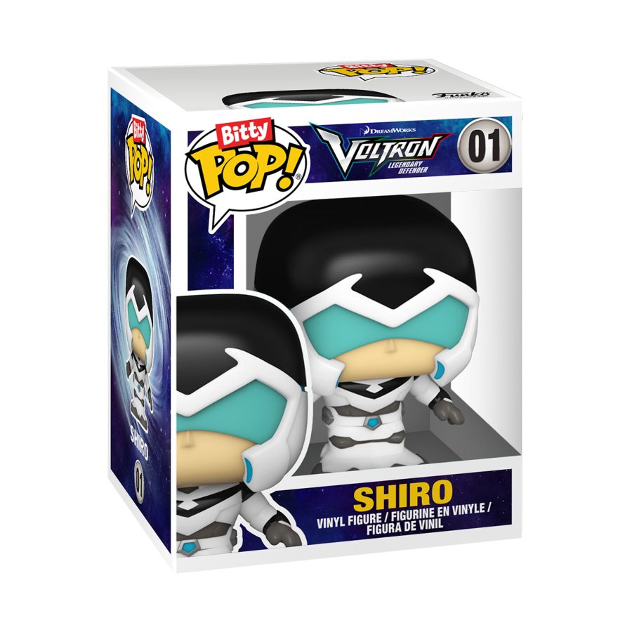 
                  
                    Voltron - Voltron with Shiro Bitty Pop! Bot
                  
                