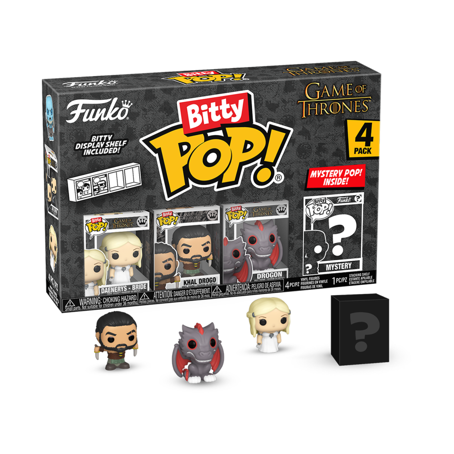 
                  
                    Game of Thrones - Khaleesi Bitty Pop! 4-Pack
                  
                