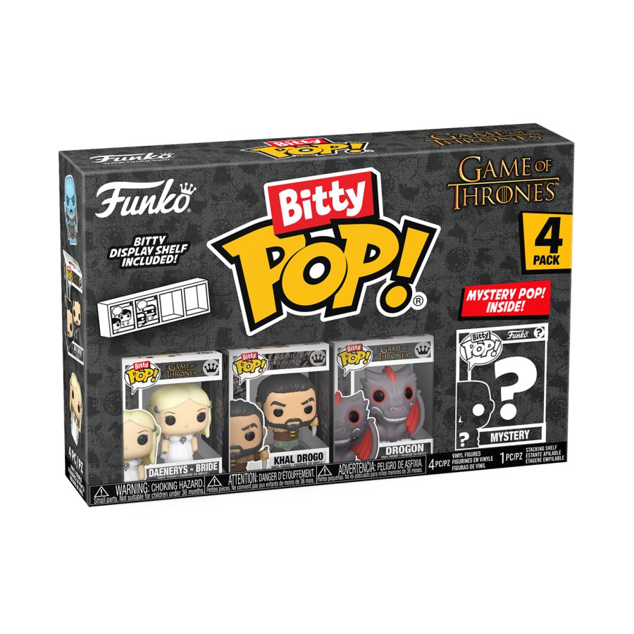 
                  
                    Game of Thrones - Khaleesi Bitty Pop! 4-Pack
                  
                