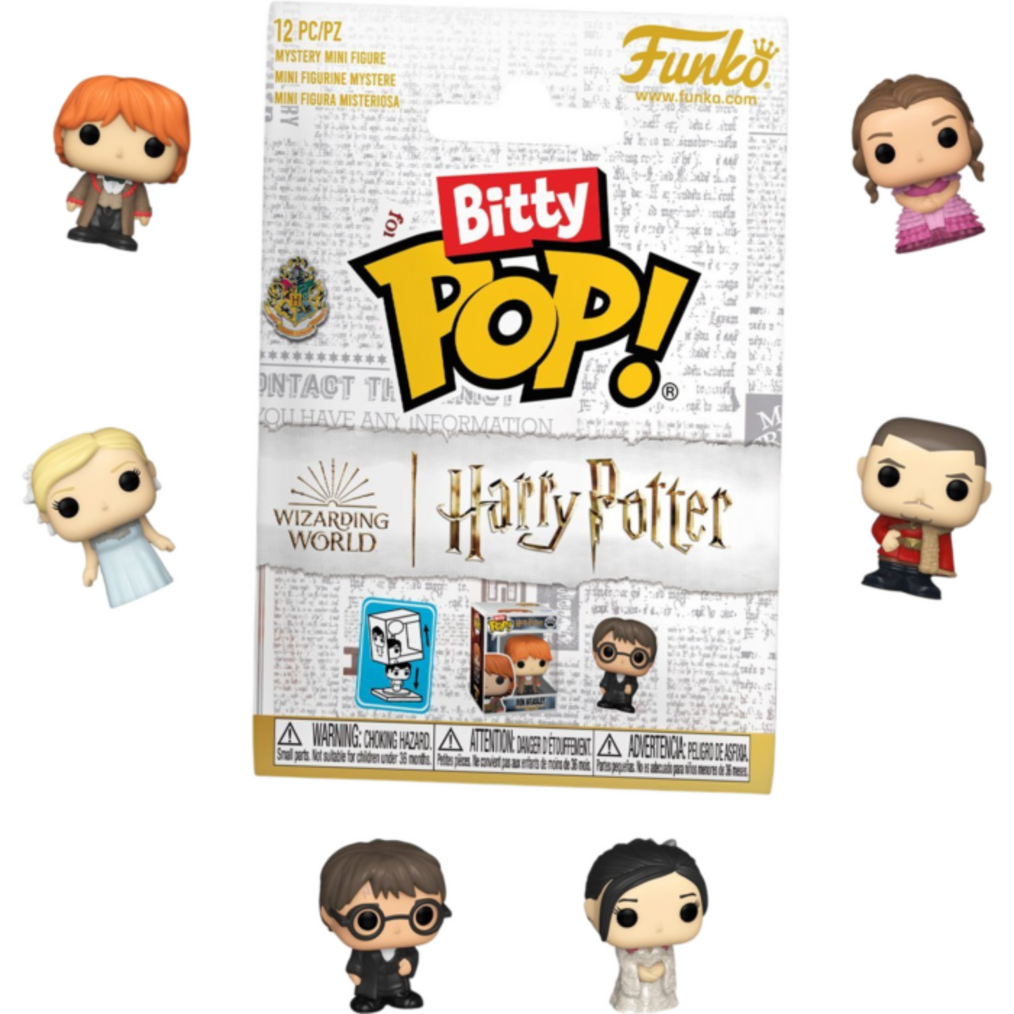 Harry Potter and the Goblet of Fire - Bitty Pop! Blind Bag Vinyl Figure (Single Unit)