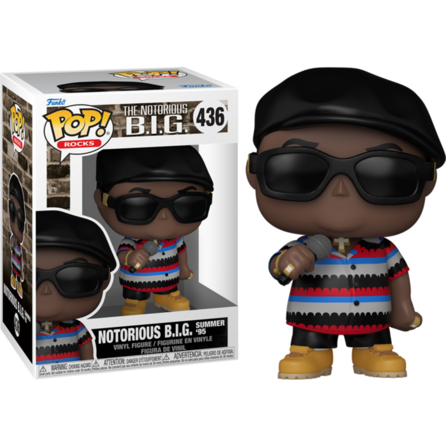 Notorious B.I.G. - Notorious B.I.G. Summer ’95 Pop! Vinyl Figure