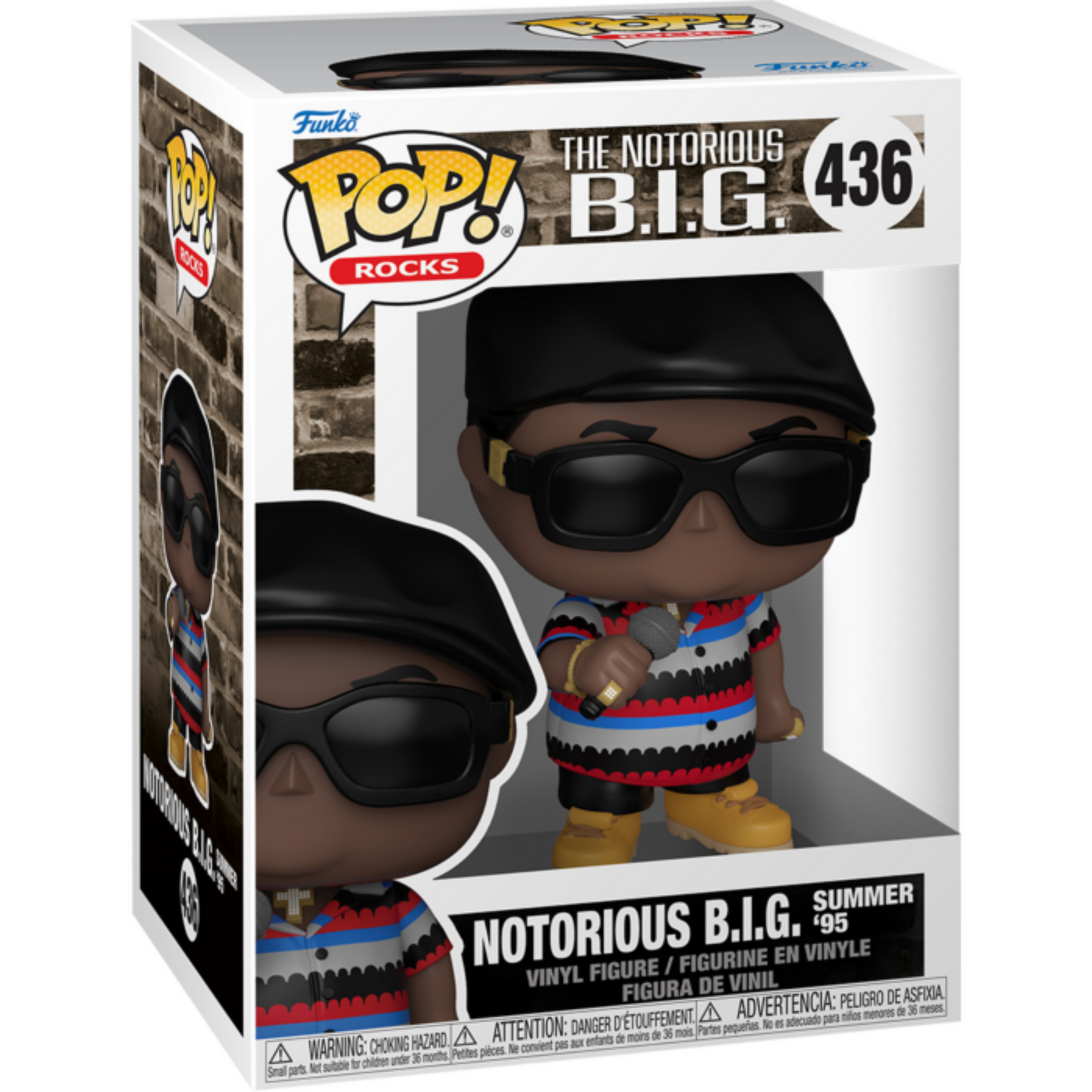 
                  
                    Notorious B.I.G. - Notorious B.I.G. Summer ’95 Pop! Vinyl Figure
                  
                