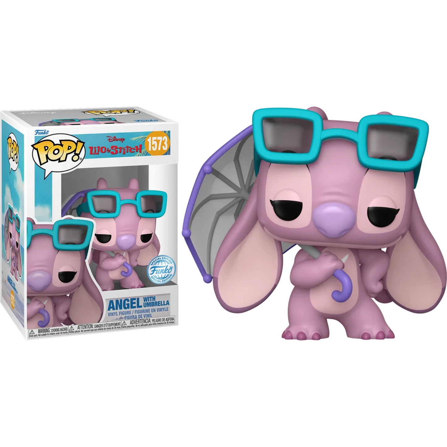 Lilo & Stitch - Angel w/Umbrella Pop! RS
