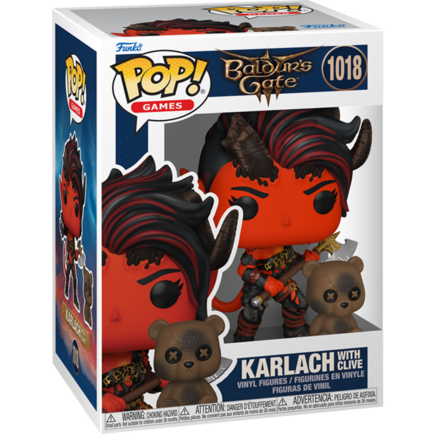 
                  
                    Baldur's Gate 3 - Karlach with Clive Pop! Vinyl Figure
                  
                
