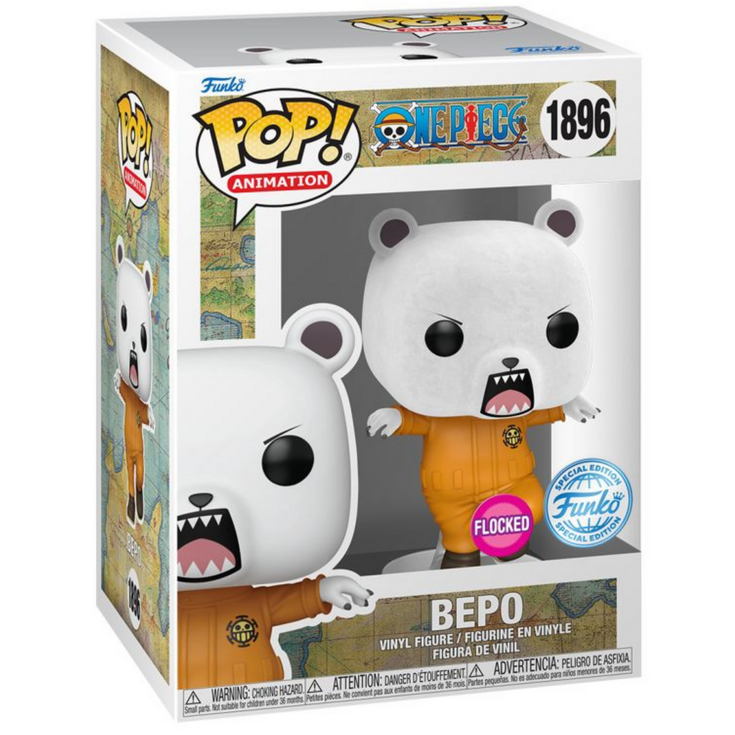 
                  
                    One Piece - Bepo (Flocked) Pop! Vinyl Figure
                  
                