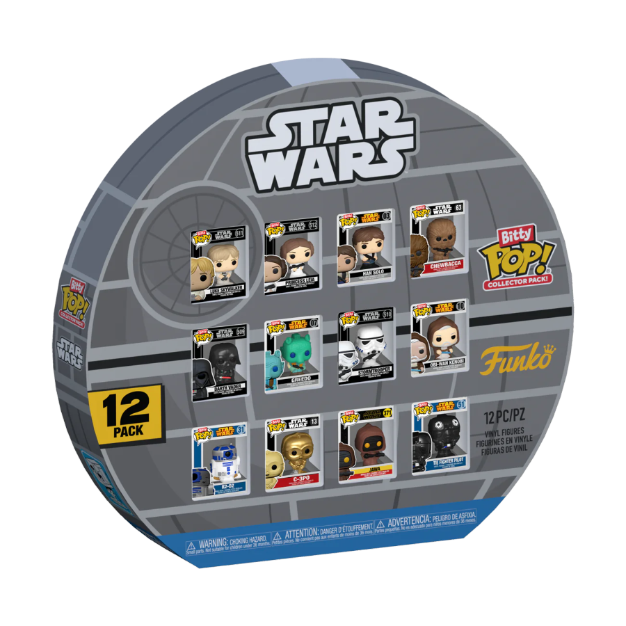 
                  
                    Star Wars - Death Star Bitty Pop! 12-Pack
                  
                