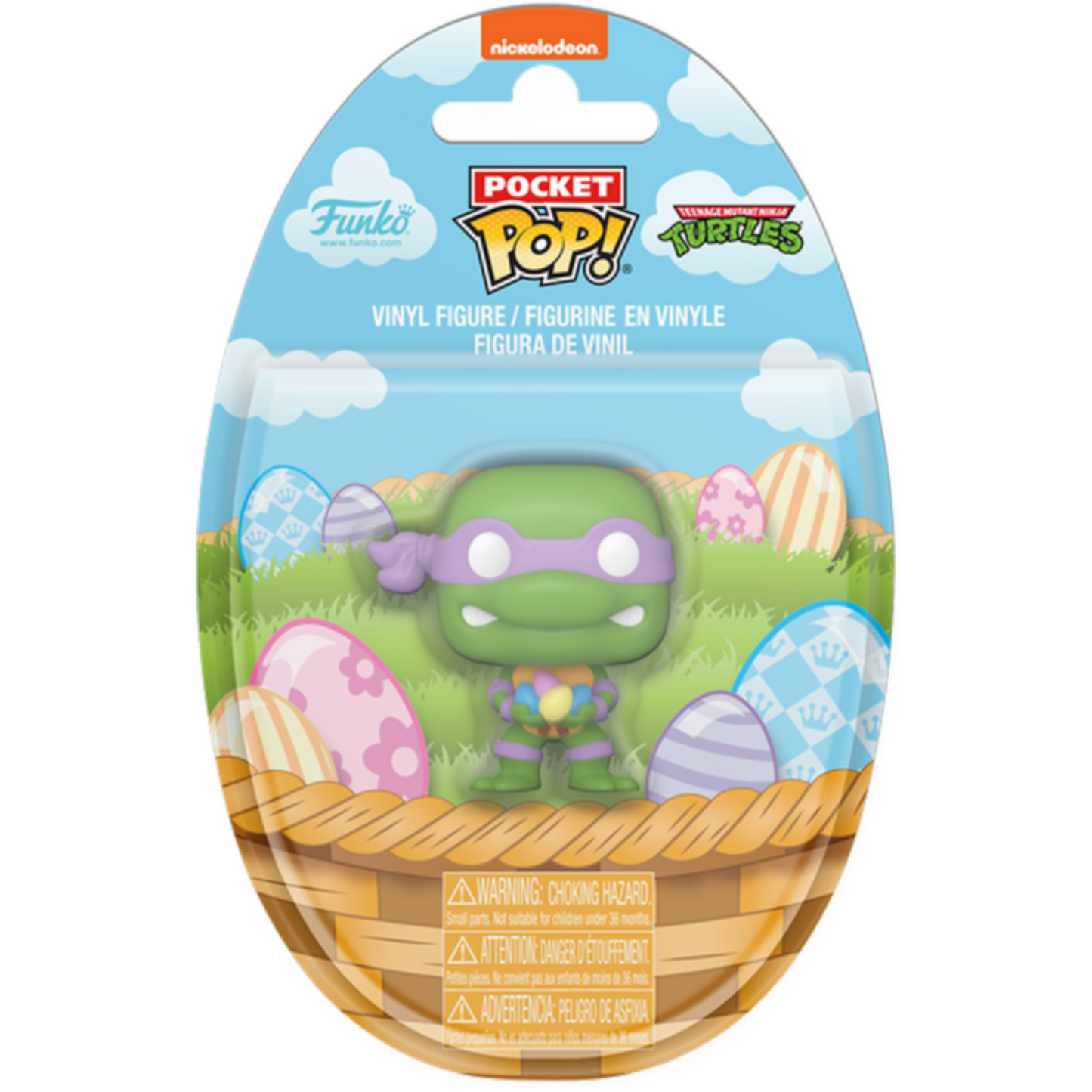 
                  
                    Teenage Mutant Ninja Turtles - Donatello with Easter Eggs Pocket Pop! Vinyl Figure
                  
                