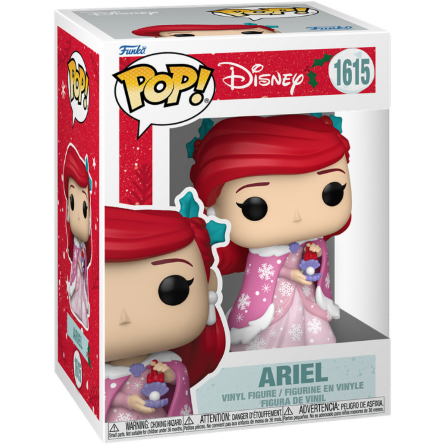 
                  
                    Disney: Princess - Ariel Holiday Pop! Vinyl Figure
                  
                