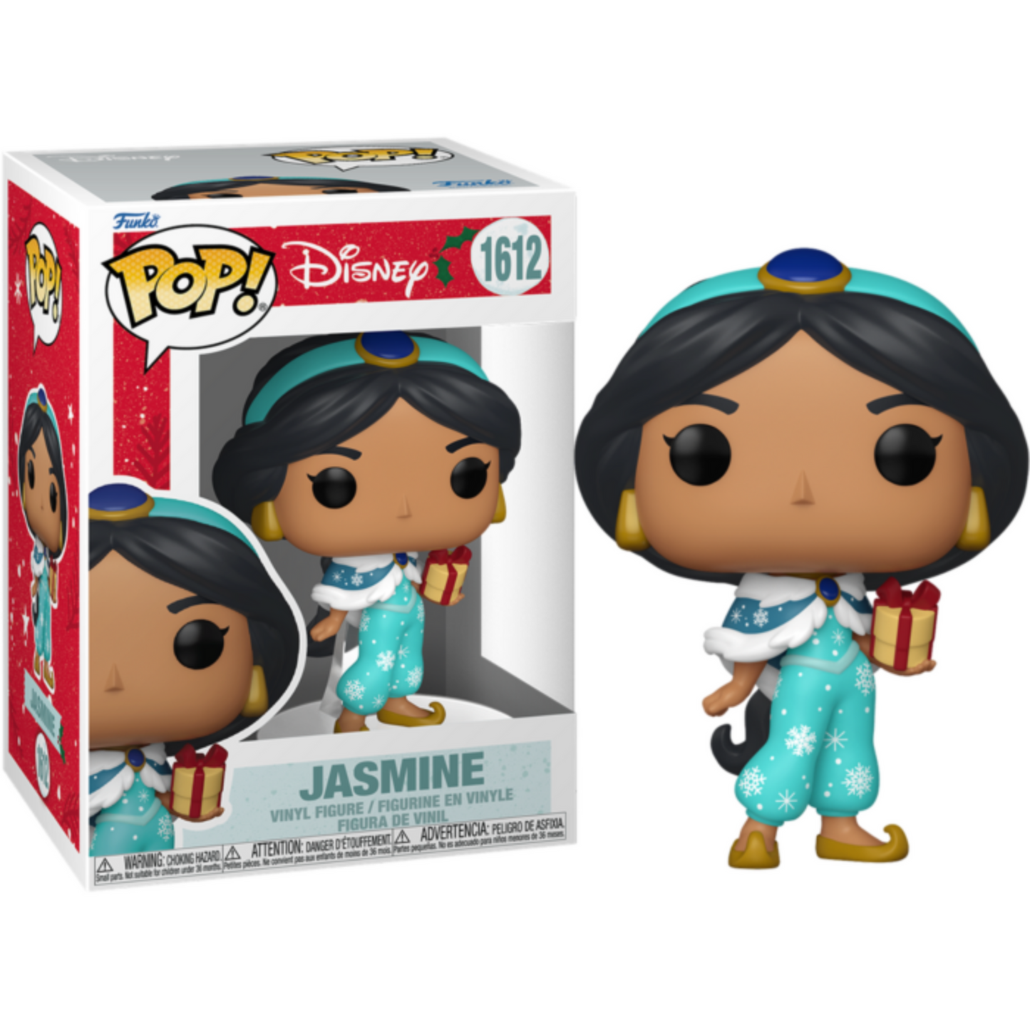 Disney: Princess - Jasmine Holiday Pop! Vinyl Figure