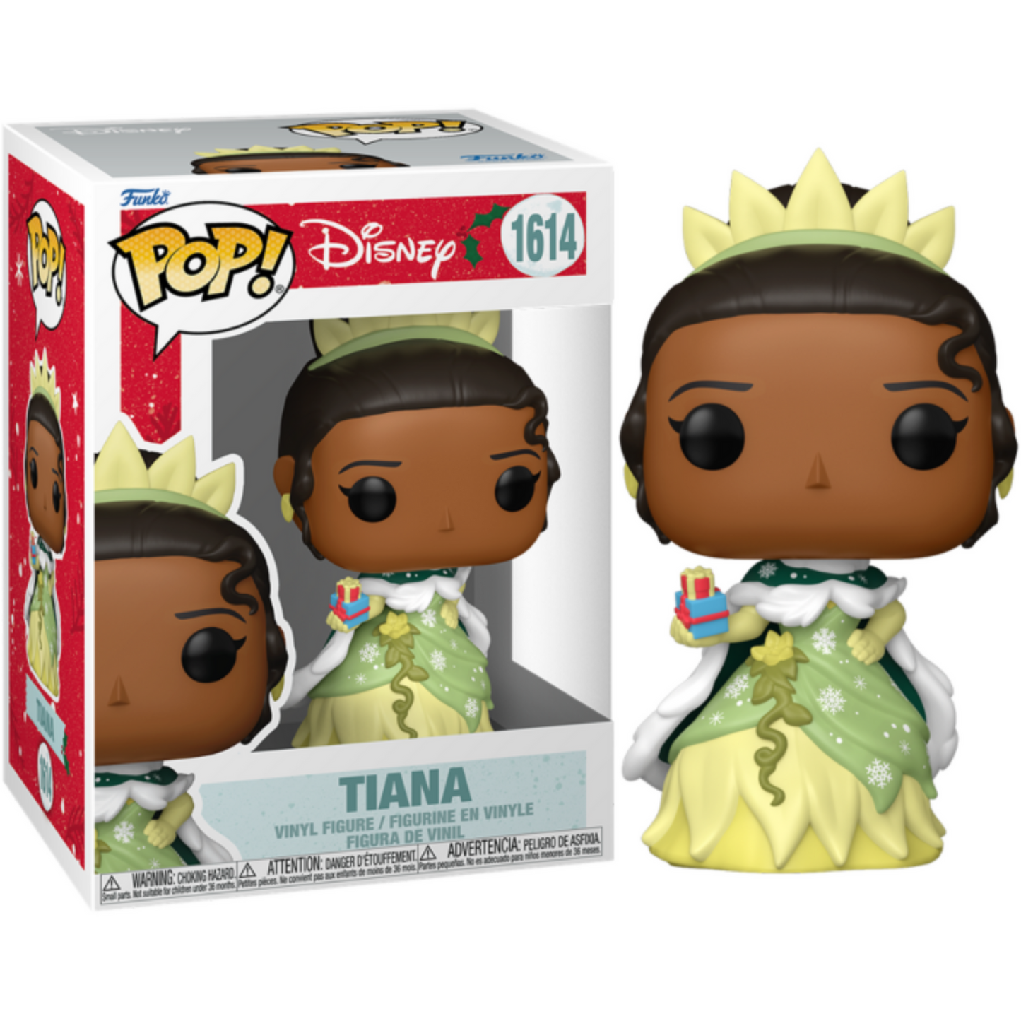 Disney: Princess - Tiana Holiday Pop! Vinyl Figure