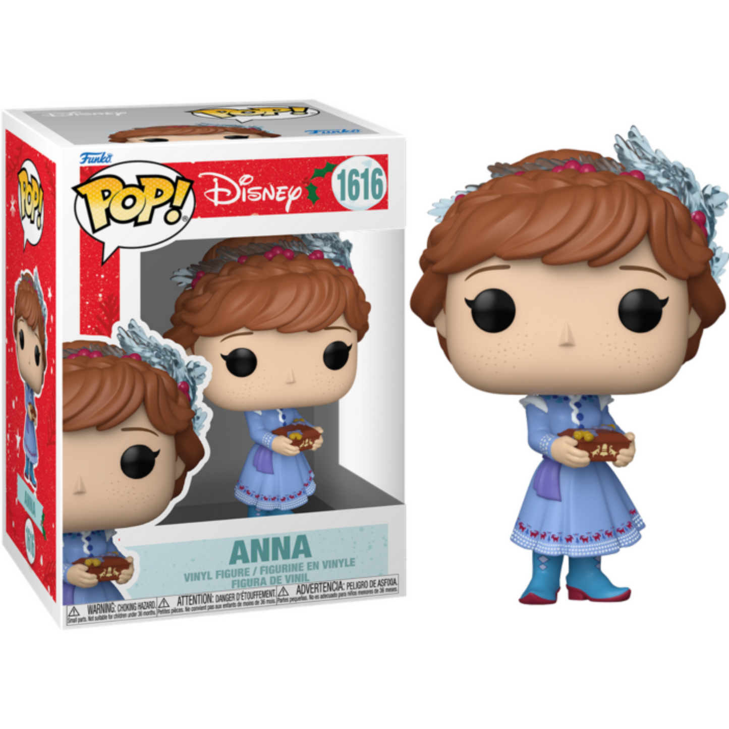 Disney: Princess - Anna Holiday Pop! Vinyl Figure