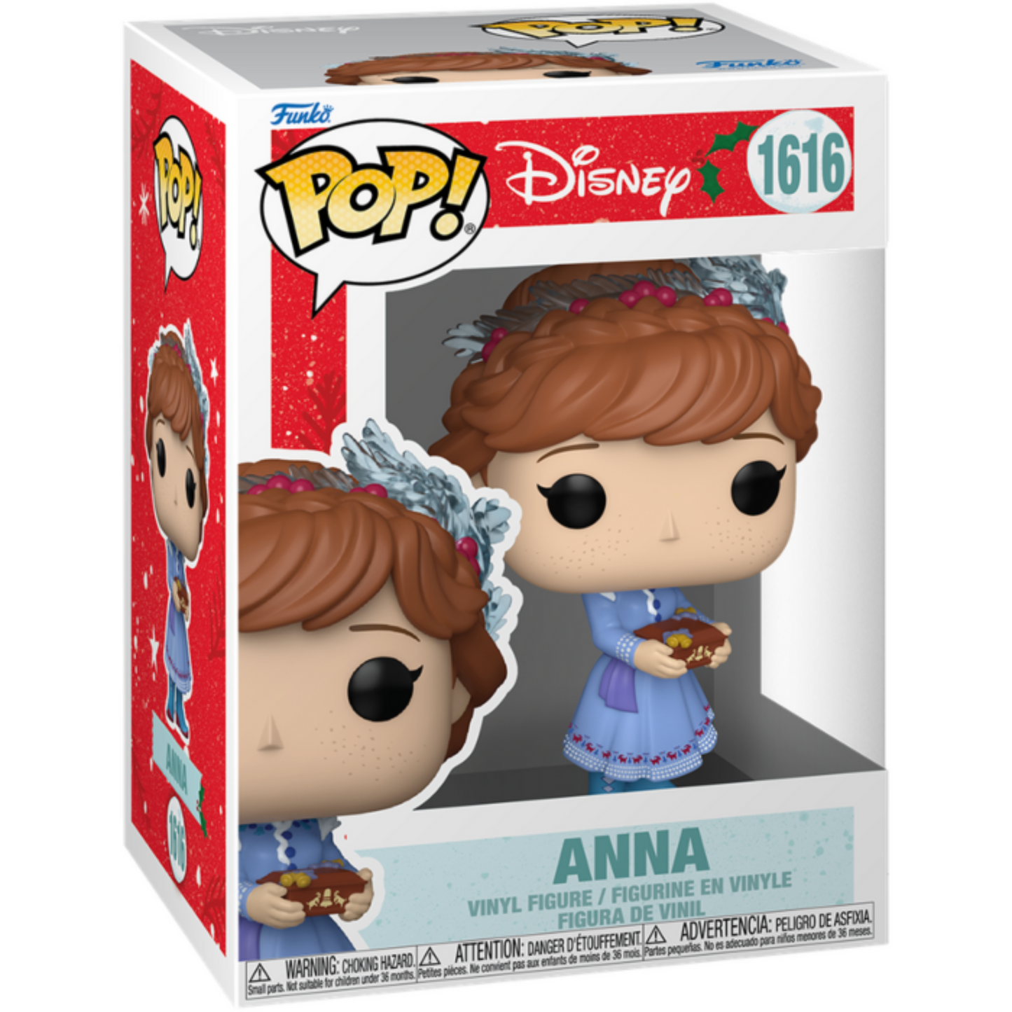 
                  
                    Disney: Princess - Anna Holiday Pop! Vinyl Figure
                  
                