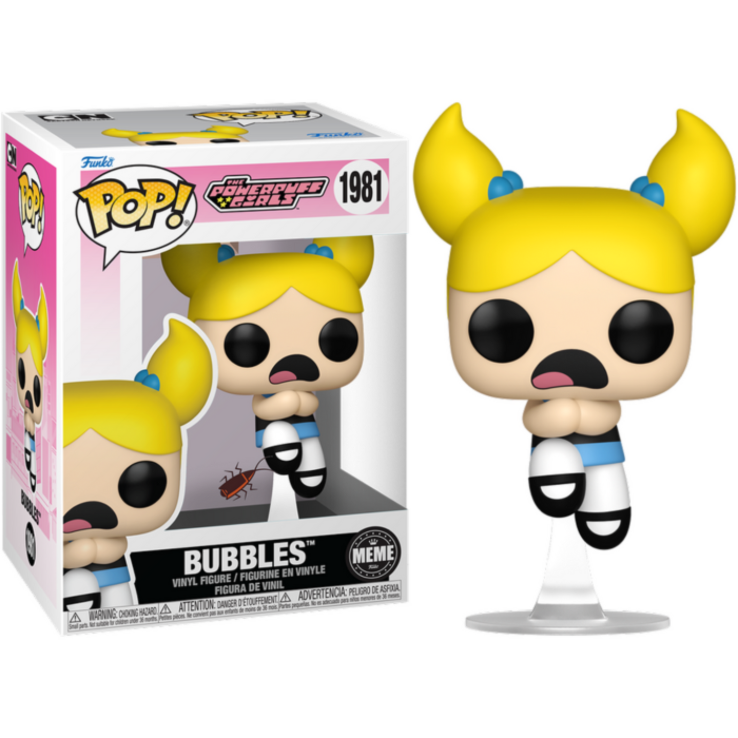 The Powerpuff Girls - Bubbles Meme Pop! Vinyl Figure