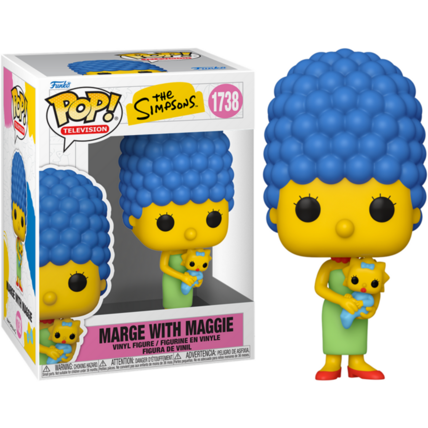 The Simpsons - Marge with Maggie Pop! Vinyl Figure