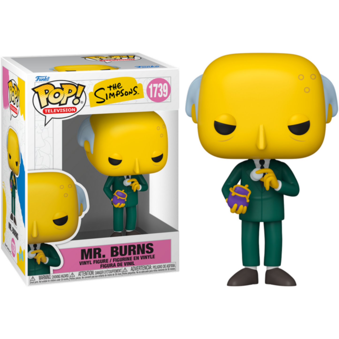 The Simpsons - Mr Burns (Coin Purse) Pop! Vinyl Figure