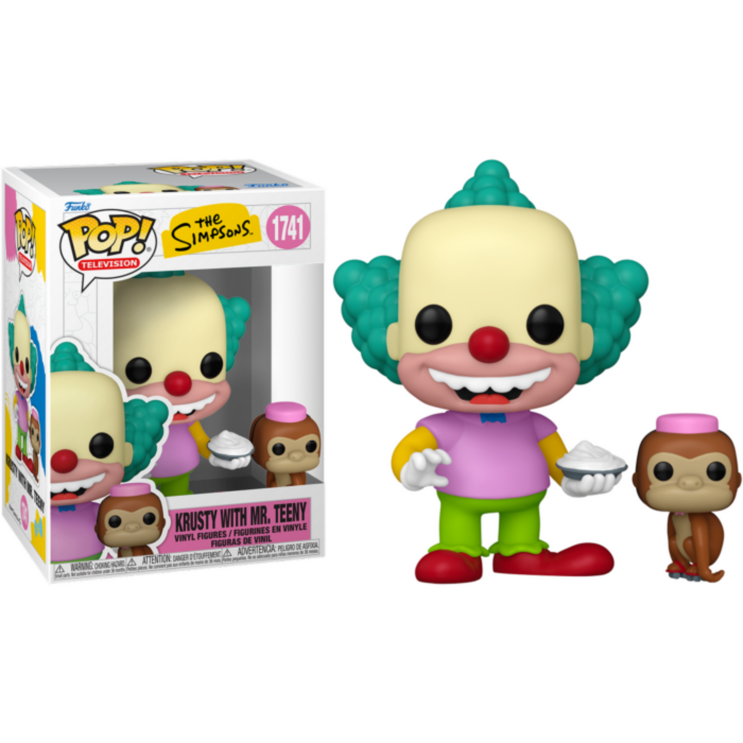 The Simpsons - Krusty with Mr. Teeny Pop! Vinyl Figure