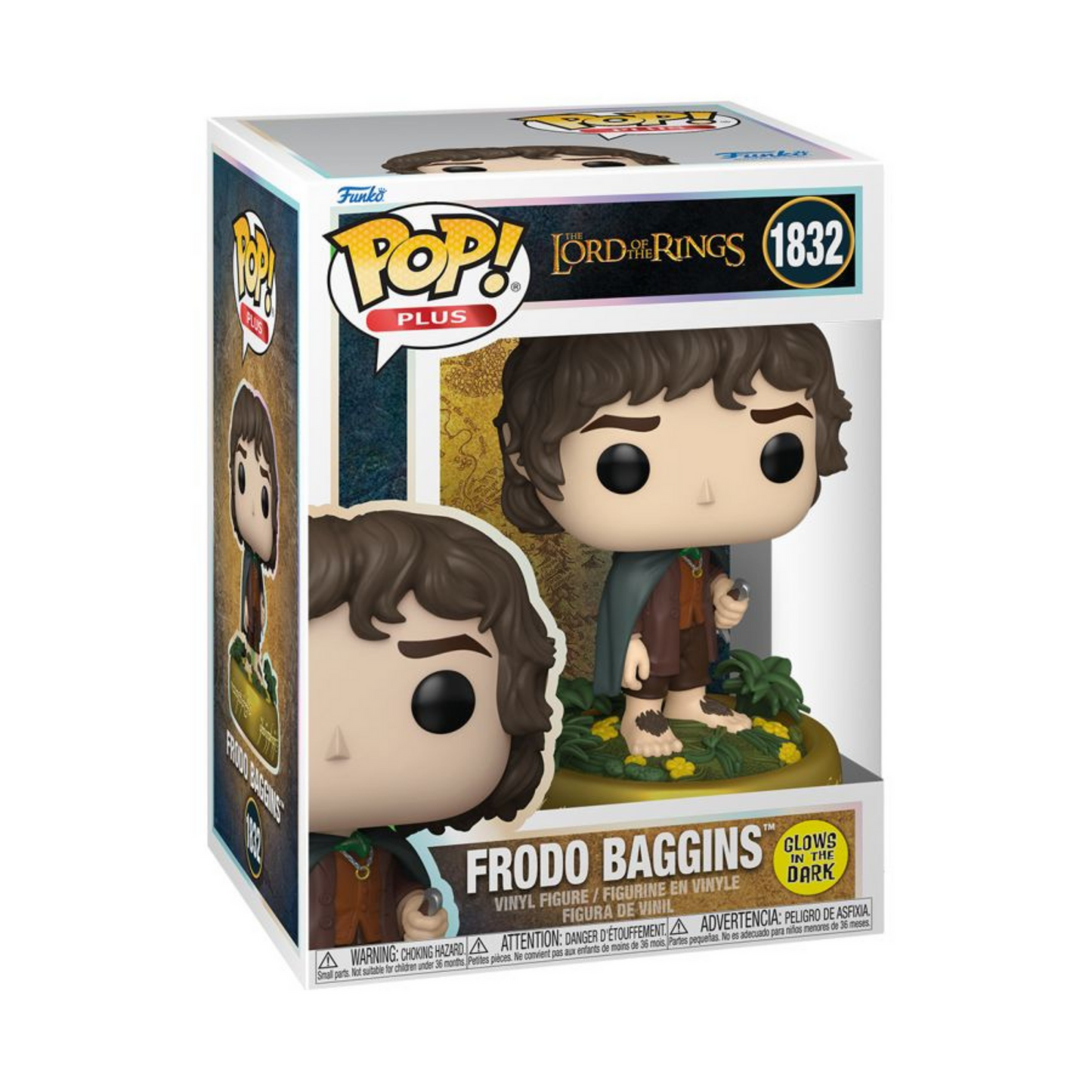 
                  
                    The Lord of the Rings - Frodo Baggins Glow-in-the-Dark Pop! Plus Vinyl Figure
                  
                