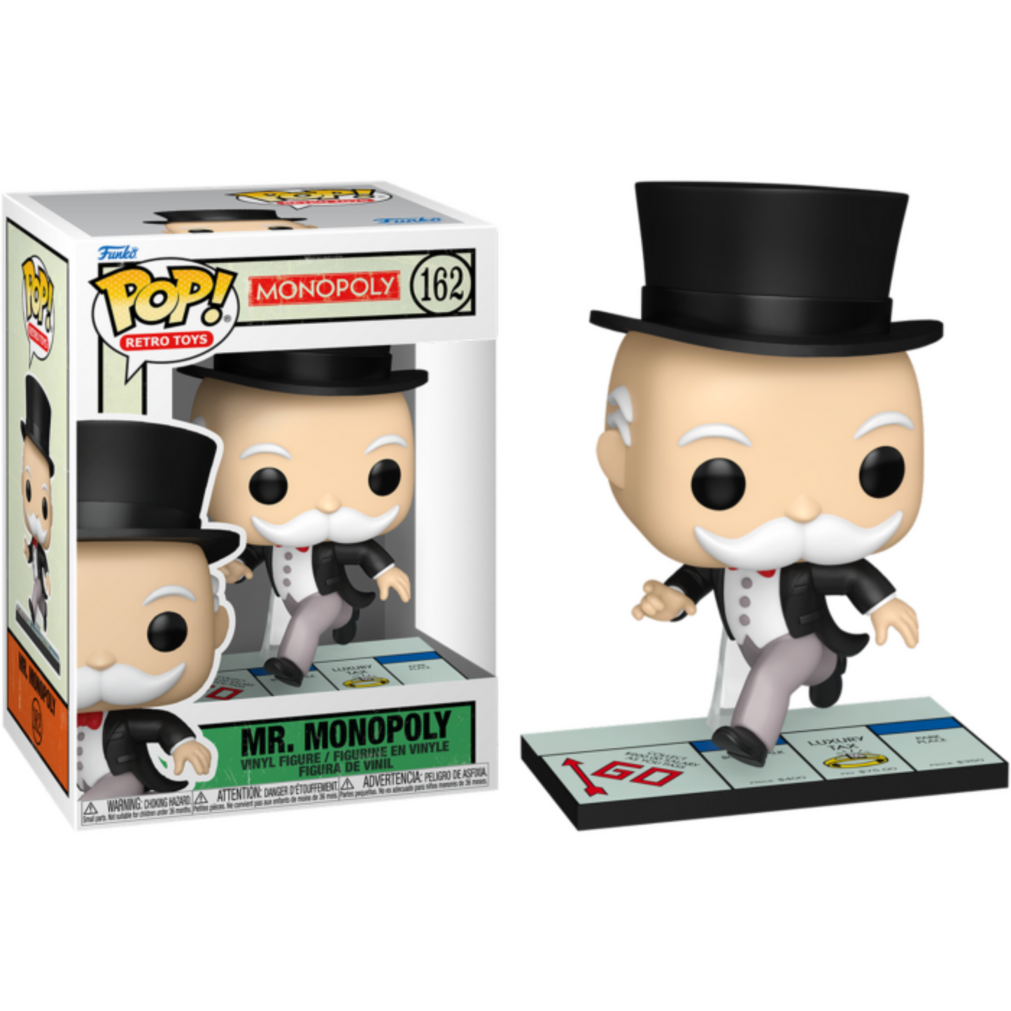 Monopoly - Mr. Monopoly (Pass Go) Pop! Vinyl Figure