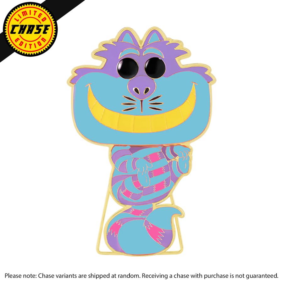 
                  
                    Alice in Wonderland (1951) - Cheshire Cat Glow Blacklight (with chase) Pop! Pin
                  
                