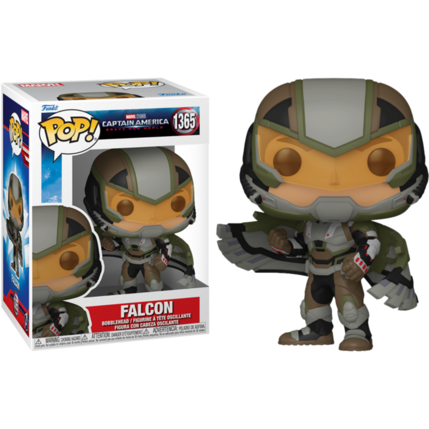 Captain America: Brave New World - Falcon Pop! Vinyl Figure
