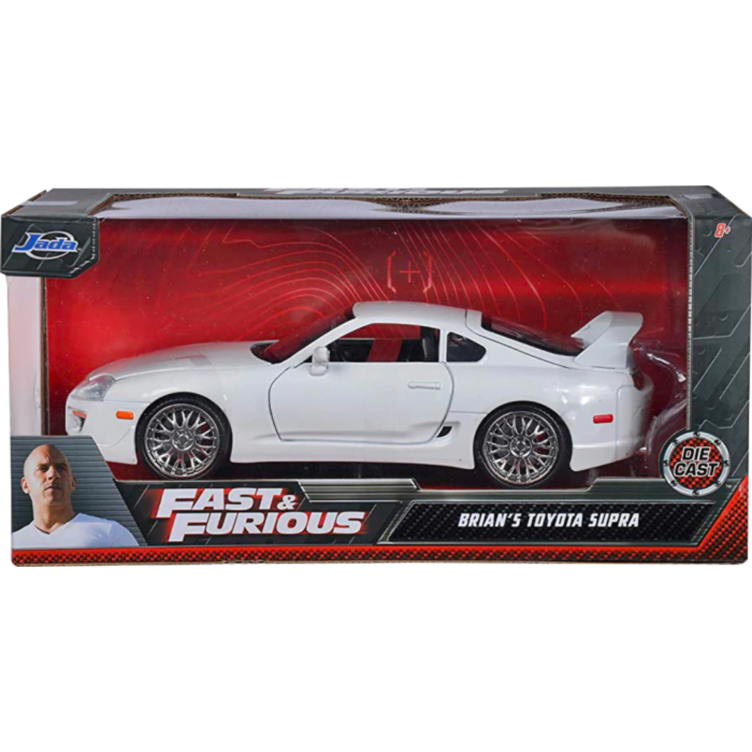 Fast & Furious 7 - Brian’s 1995 Toyota Supra MK IV Metals 1/24th Scale Die-Cast Vehicle Replica