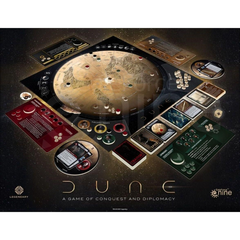 Dune (2021) - A Game of Conquest and Diplomacy-IKON-ProHobbies