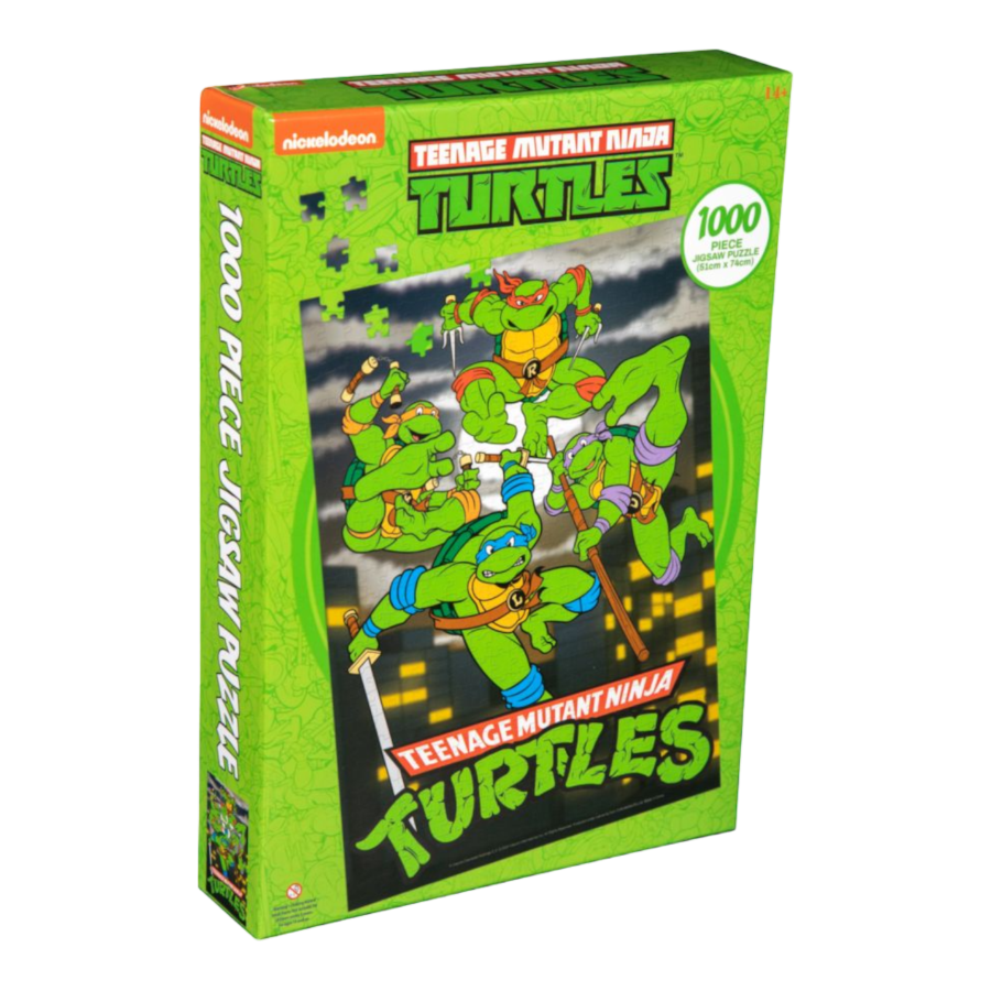 TMNT (TV'87) - Night Sky Turtles 1000 pc Jigsaw