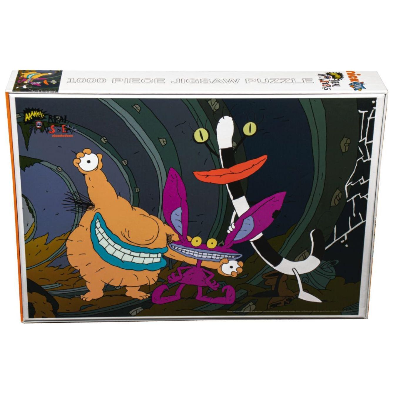 Aaahh!!! Real Monsters - Sewer Tunnel 1000 piece Jigsaw Puzzle-IKON-ProHobbies