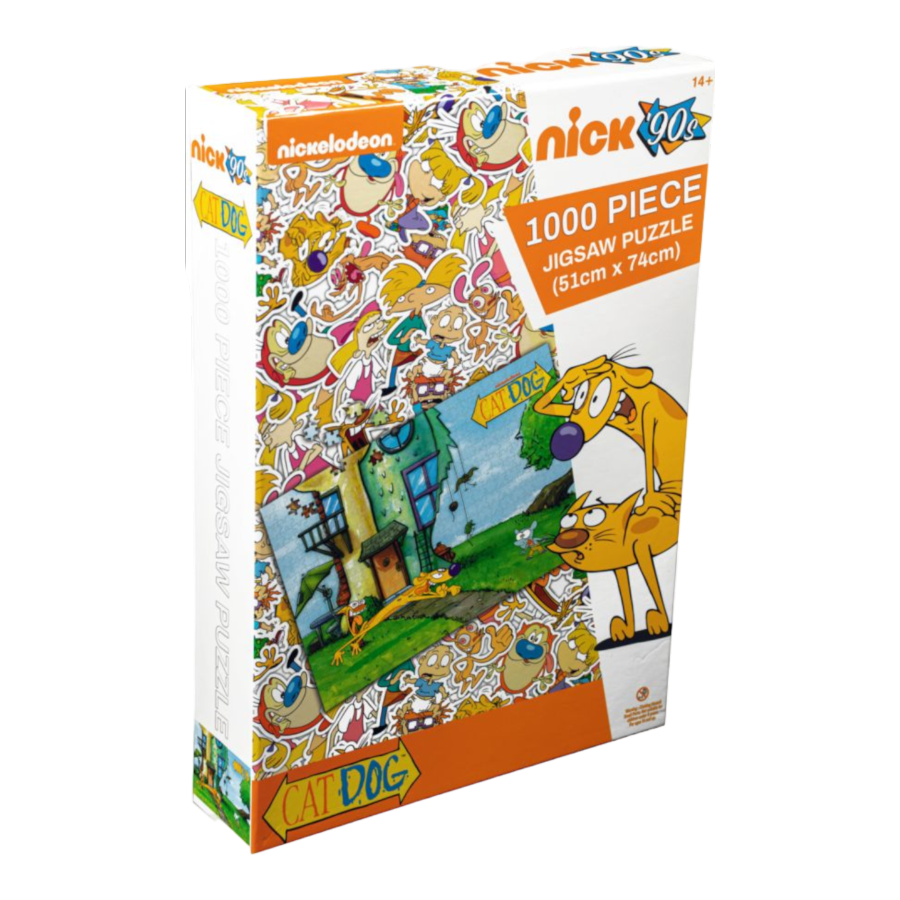 CatDog - Yard 1000 piece Jigsaw Puzzle-IKON-ProHobbies