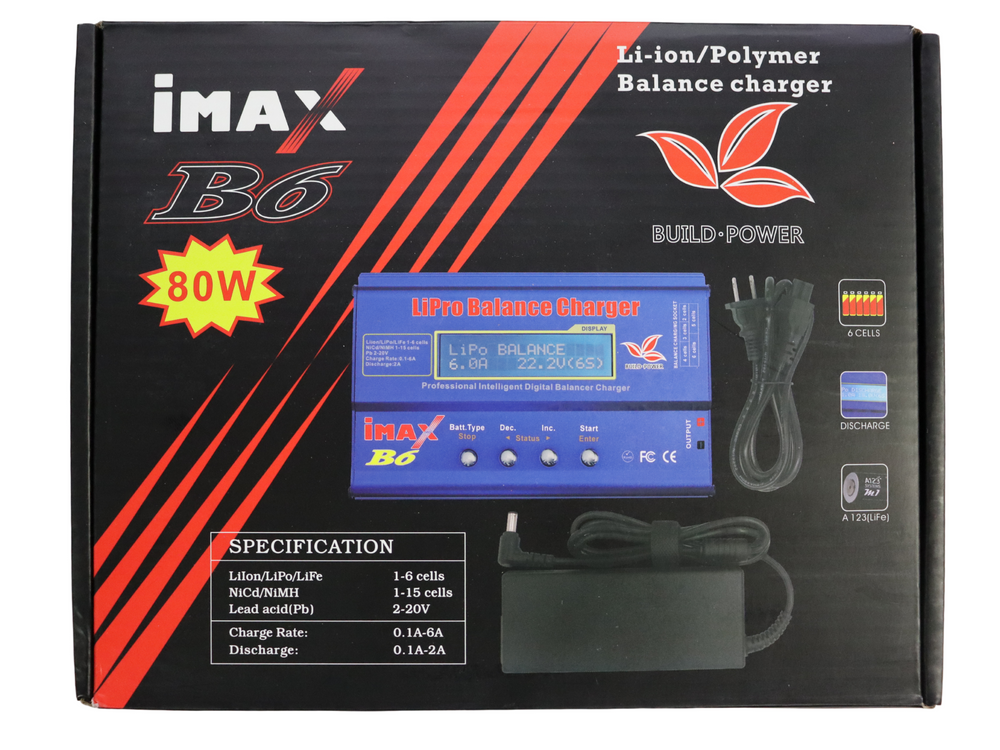 
                  
                    IMAX B6 CHARGER +15V 6A ADAPTER+ AU PLUG
                  
                