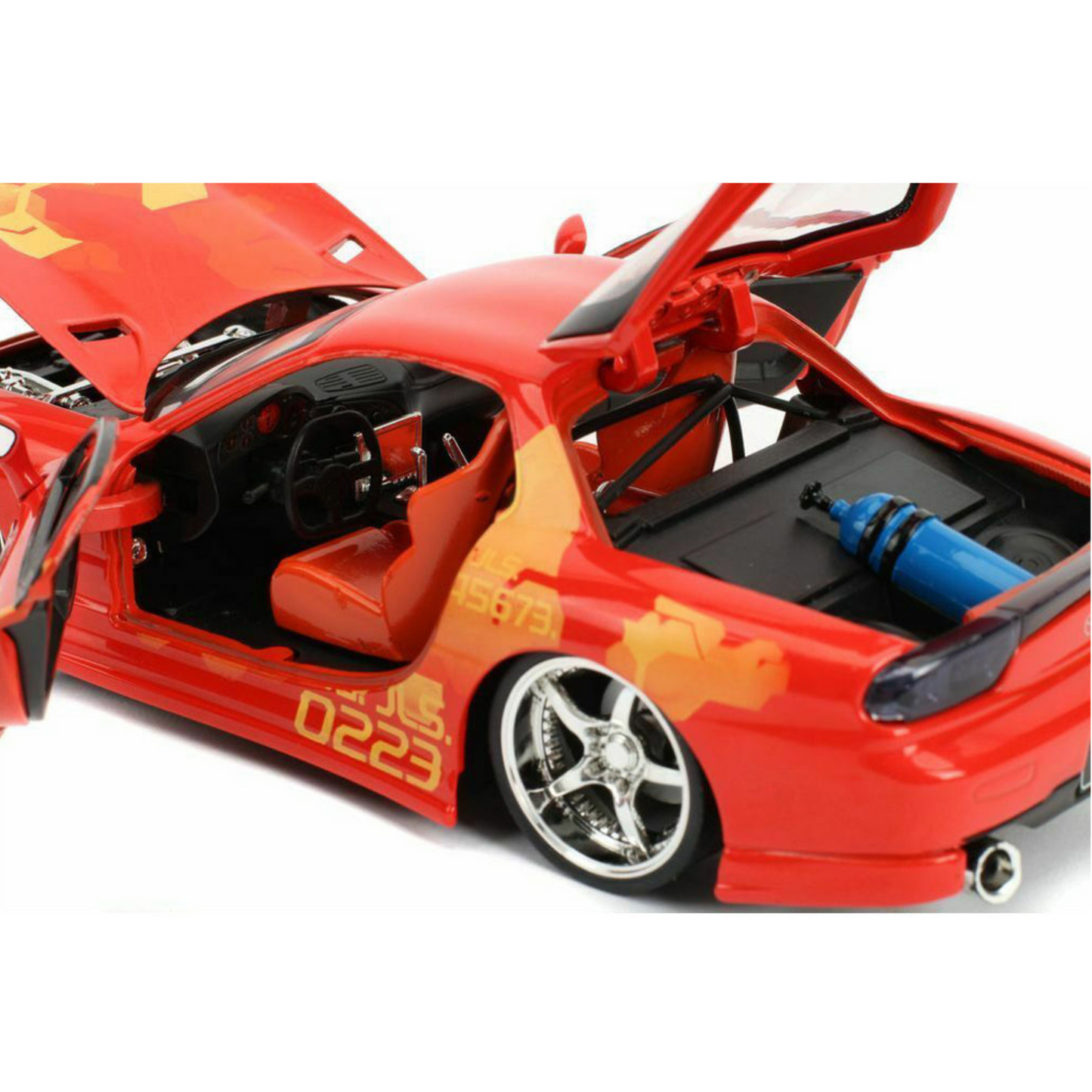 
                  
                    Fast and Furious - Orange Julius' Mazda RX-7 1/24th Scale
                  
                