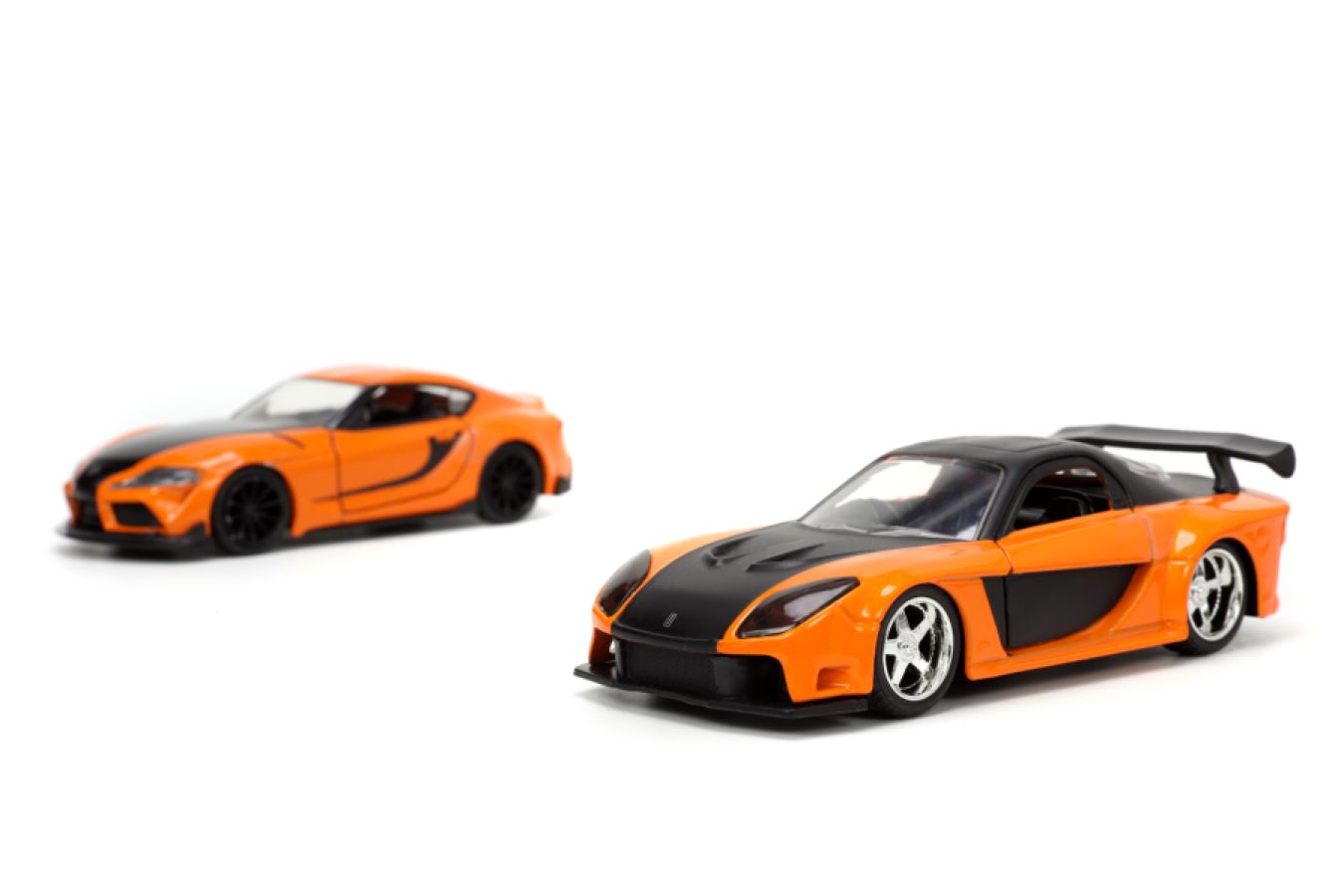 Fast & Furious - Han's Mazda RX-7 & Toyota GR S 1:32 Scale 2-Pack
