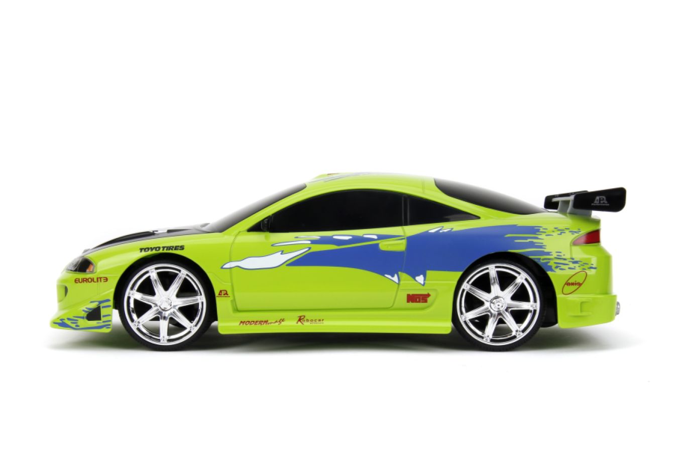 
                  
                    Fast and Furious - 1995 Mitsubishi Eclipse 1:16 Scale Remote Control Car
                  
                