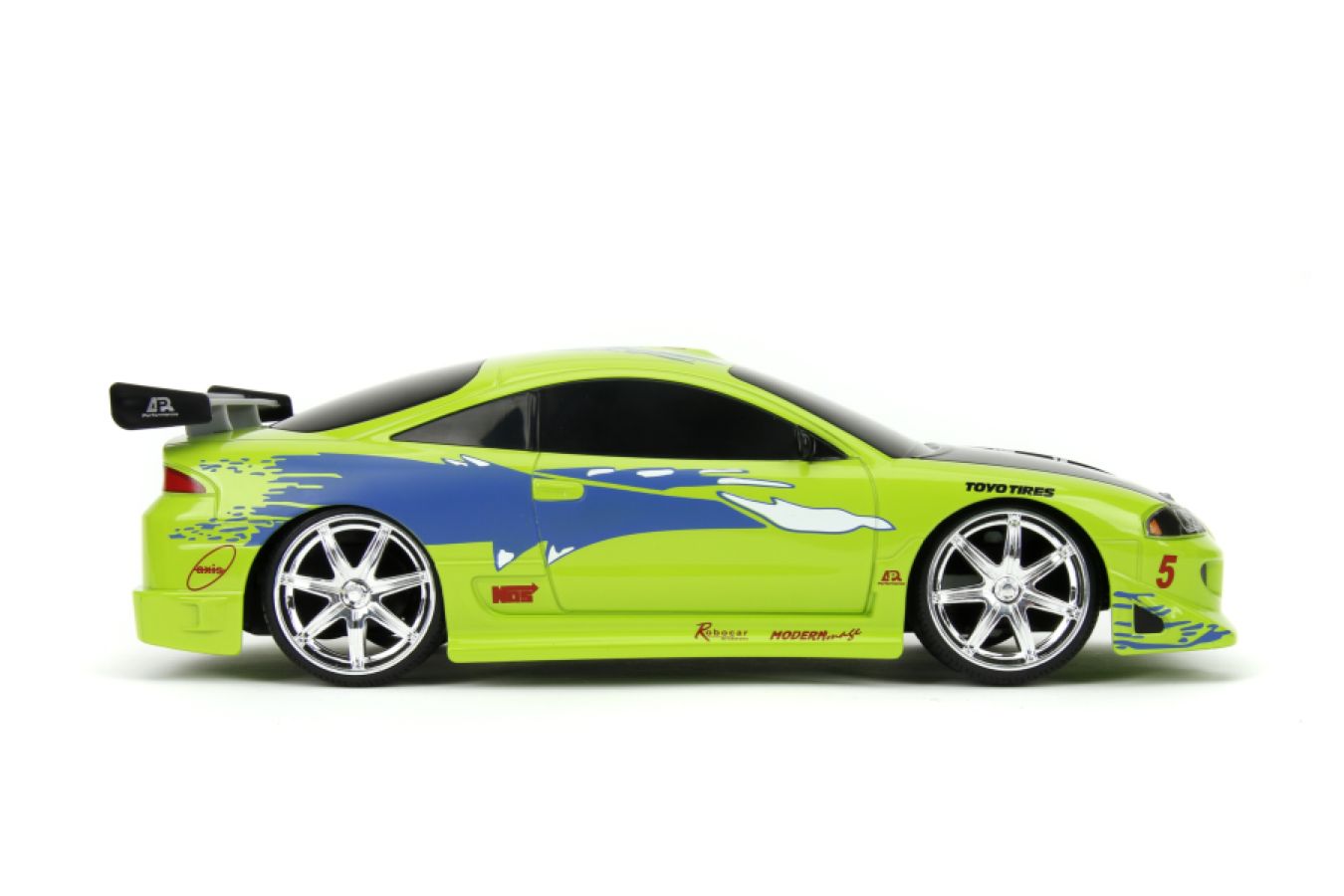 
                  
                    Fast and Furious - 1995 Mitsubishi Eclipse 1:16 Scale Remote Control Car
                  
                