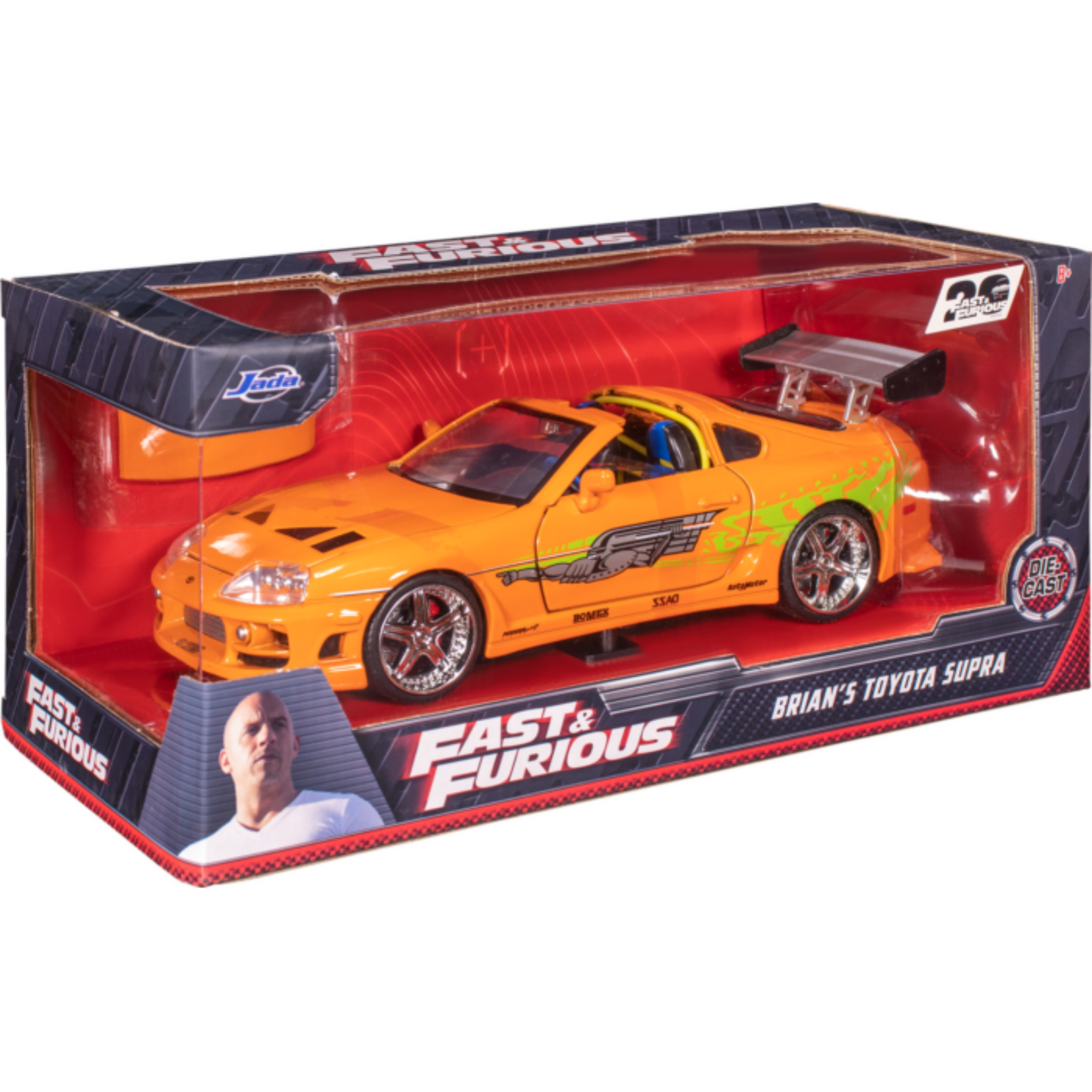 Fast and Furious - Brian’s 1994 Toyota Supra MK IV 1/24th Scale