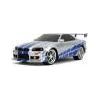 
                  
                    Fast & Furious - 2002 Nissan Skyline GT-R (BNR34) 1:16 Scale Remote Control Car
                  
                