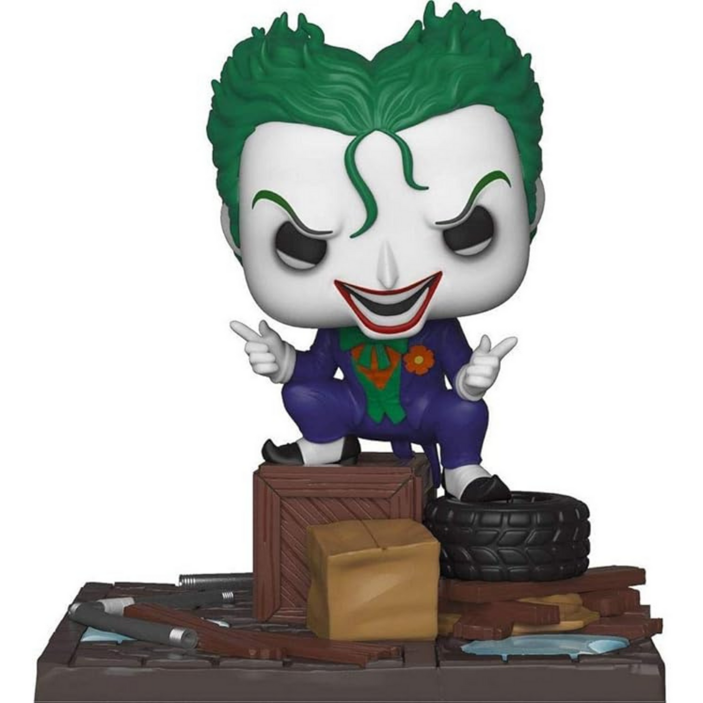 DC supervillains - The joker (Hush) Large Deluxe POP! Vinyl