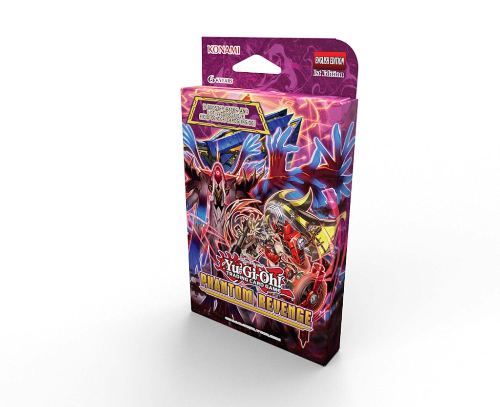 
                  
                    YuGiOh Phantom Revenge - 7 x Card 3 Pack Tuckbox
                  
                