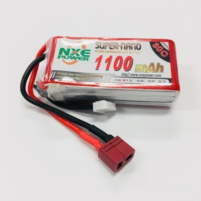 NXE 11.1v 1100mah 30c Soft case w/Deans | Command Elite Hobbies.