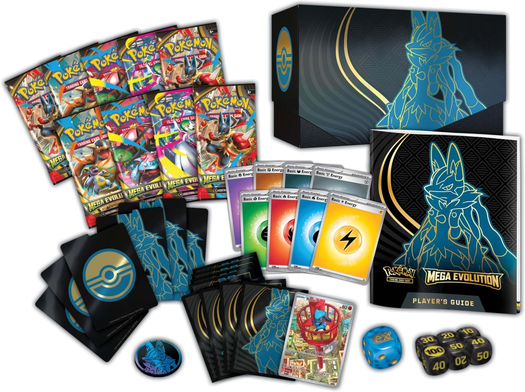 
                  
                    Pokémon TCG: Mega Evolution Elite Trainer Box
                  
                