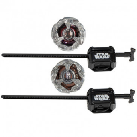 
                  
                    Beyblade X and Star Wars Collab: The Mandalorian 3-60F vs. Moff Gideon 3-80N
                  
                