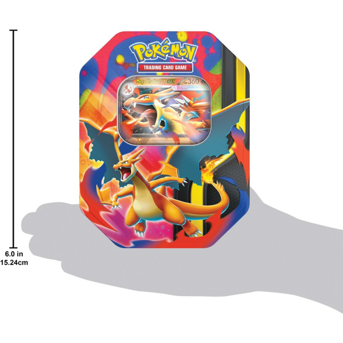 
                  
                    Pokémon TCG: Mega Charizard Tin
                  
                